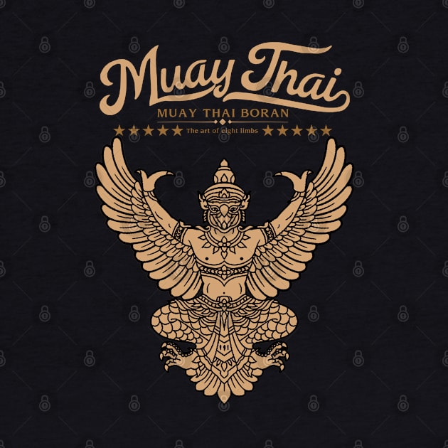 The Garuda Sak Yant Muay Thai Boran by KewaleeTee